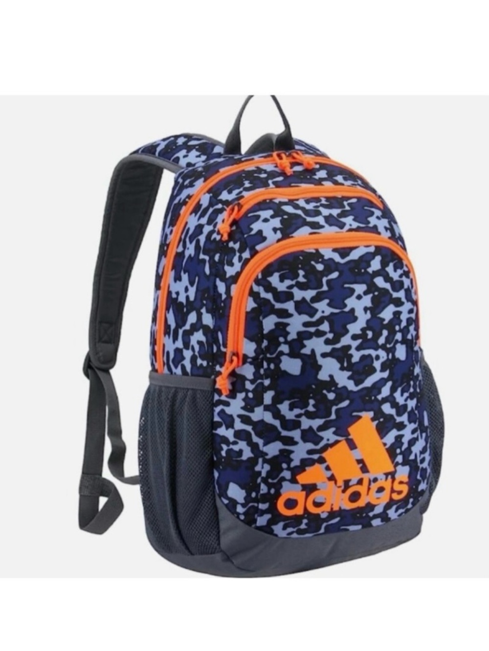 Adidas Young Creator Backpack, Blue, Grey & Orange